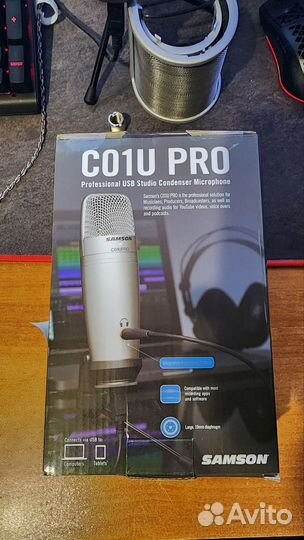 Студийный микрофон Samson c01u pro