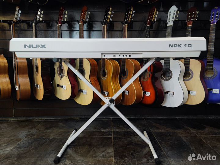 Цифровое пианино, белое (Комплект)