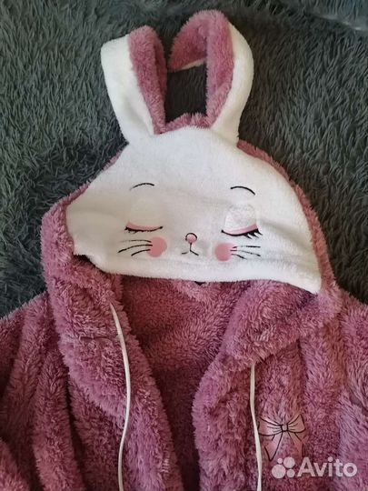 Теплый прикольный халат