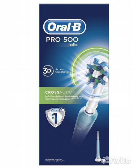 Зубная щетка Braun Oral-B Pro 500 (новая)