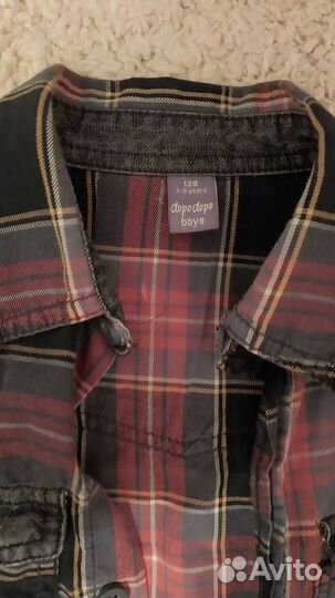 Стильные Рубашки на мальчика 122-128