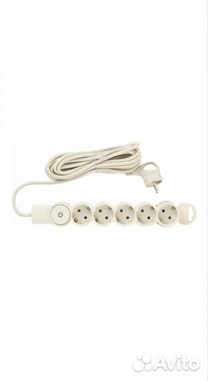 Сетевой фильтр Duwi 5гн 5м с/з 32573 4 удлинитель