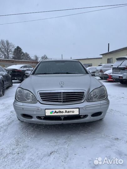 Mercedes-Benz S-класс 5.0 AT, 2000, 170 000 км