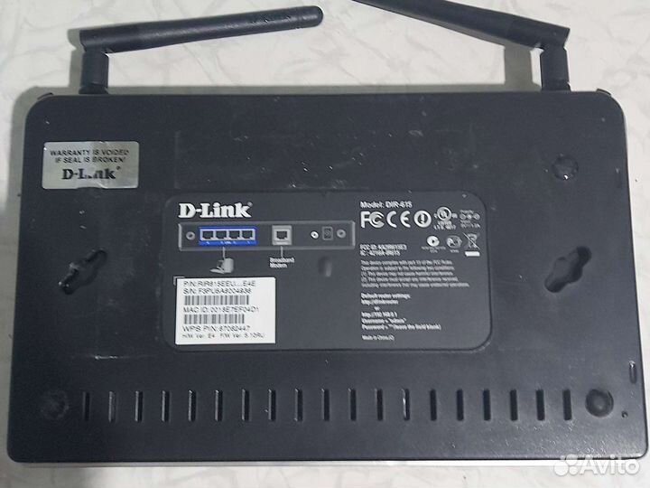 Роутер d-link dir-615