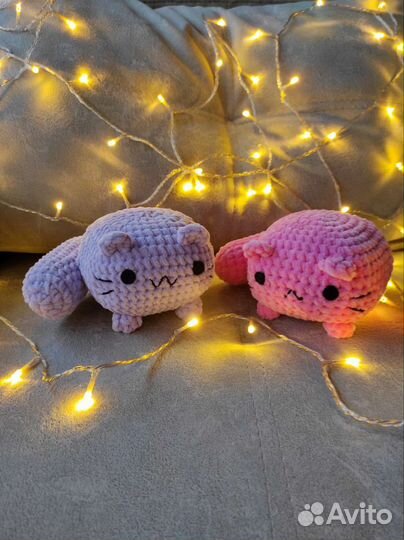 Плюшевый котик Флатти