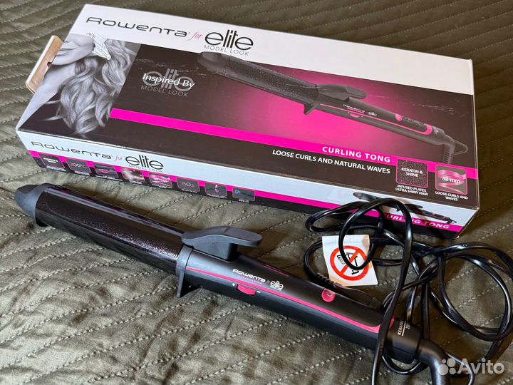 Щипцы для завивки волос Rowenta
