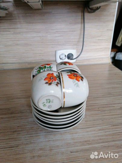 Набор посуды, стаканы, рюмки