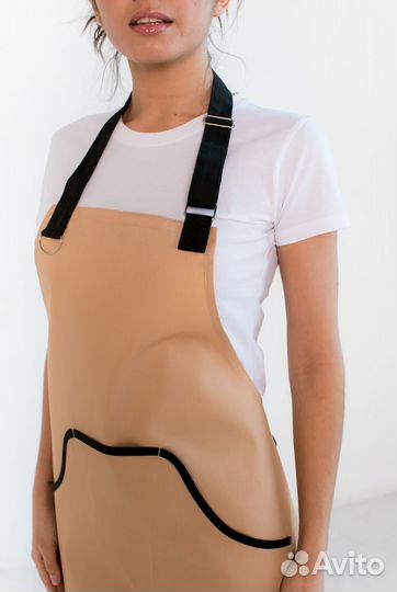 Белый поварской фартук оптом