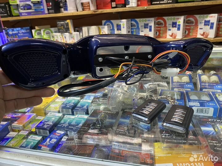 Колонки с проигрывателем для авто мото техники