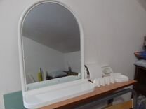 Зеркало для душа, набор в ванную комнату 6 предм