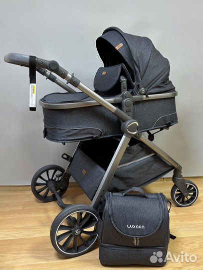 Коляска 2в1 luxmom v8