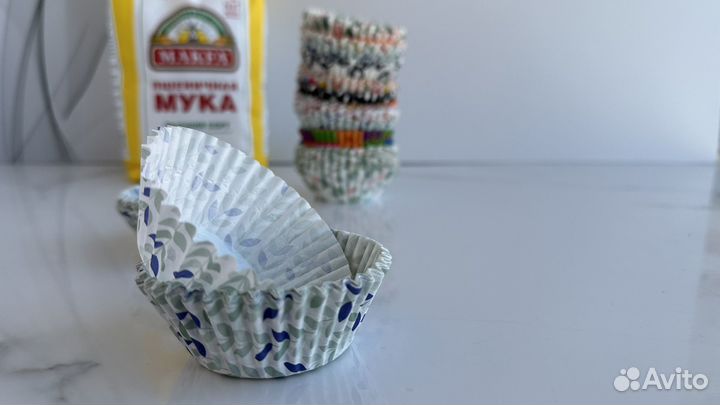 Силиконовые и бумажные капсулы формы для выпечки