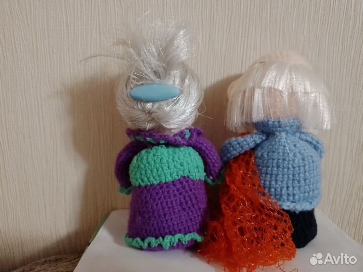 Вязаные игрушки ручной работы