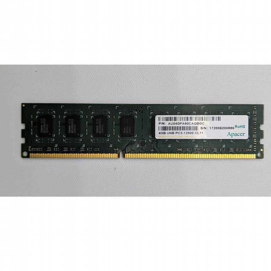 [AU04GFA60CAQBGC] Модуль Памяти Au04gfa60caqbgc, Apacer, DDR3, 4gb
