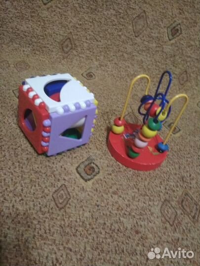 Пакет развивающих игрушек для малышей