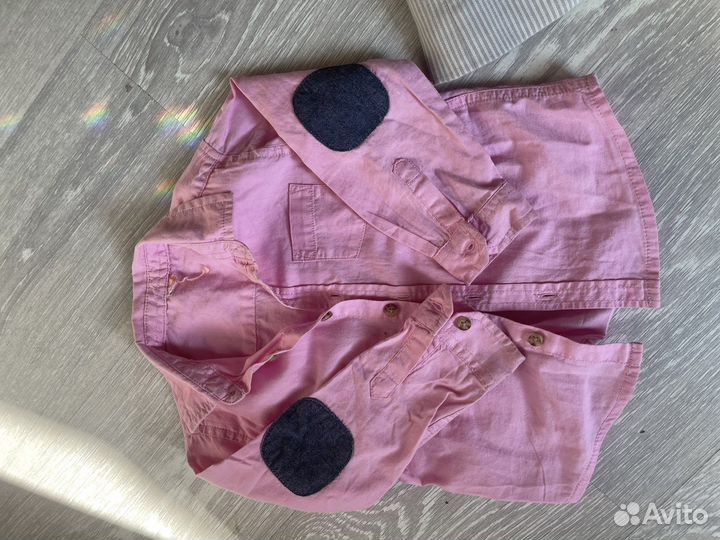 Комплект пиджак рубашка 92