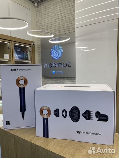 Фен Dyson SuperSonic HD07 Прусский Синий/Медь