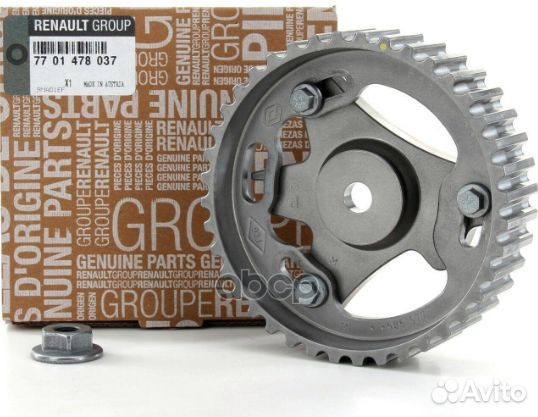 Шестерня распредвала renault: 1.5dCi (K9K) Z40