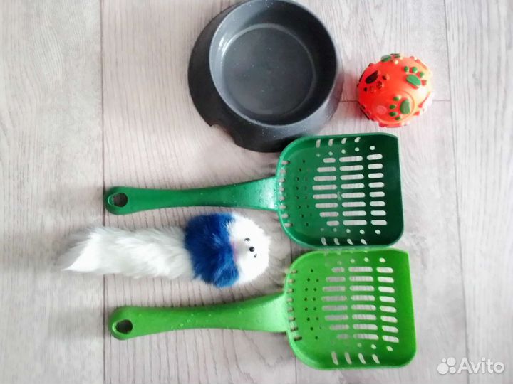 Миска набор+ лоток+ корм