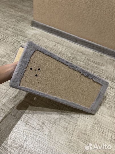 Когтеточка для кошек серая