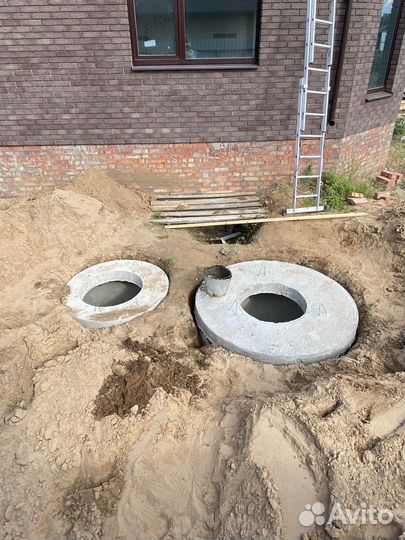 Септик, колодец, сливная яма под ключ