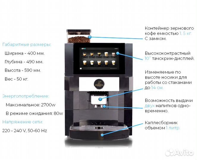 Кофемашина для кофейни