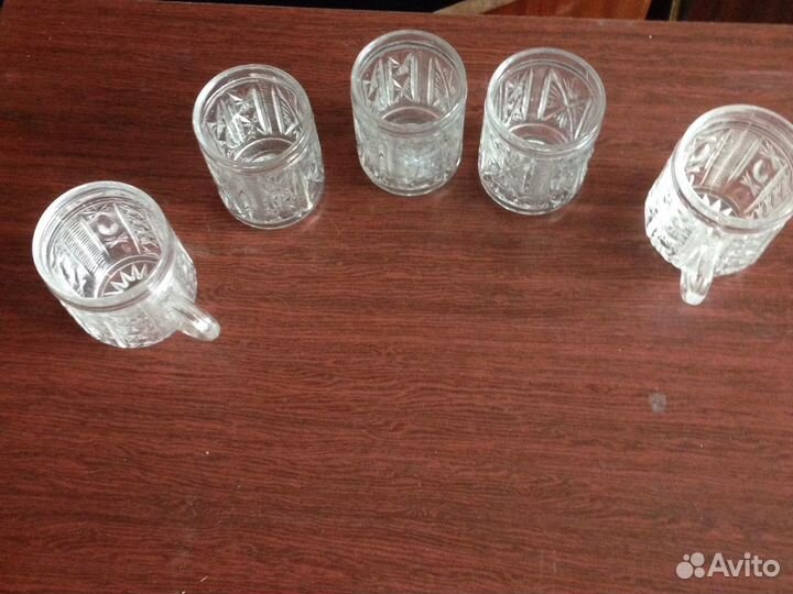 Хрустальные стаканы СССР