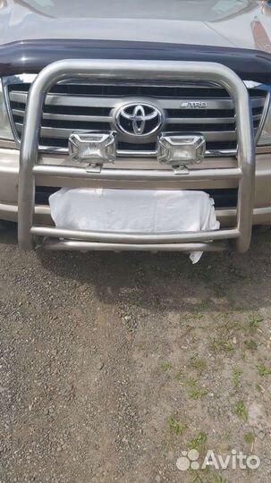 Кенгурятник на land cruiser 100