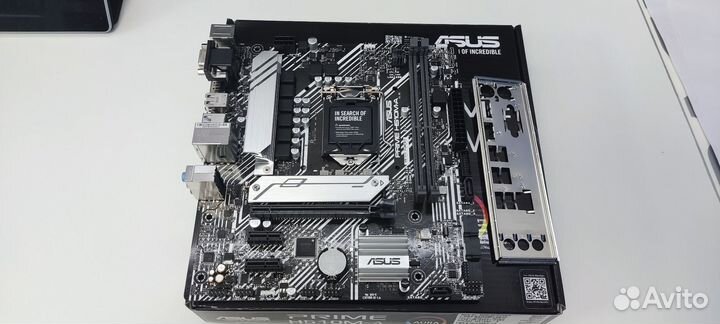 Материнская плата asus prime h510m a, lga 1200