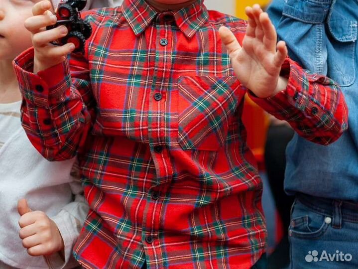 Рубашка для мальчика 110-116