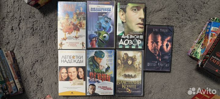 Видеокассеты VHS 3