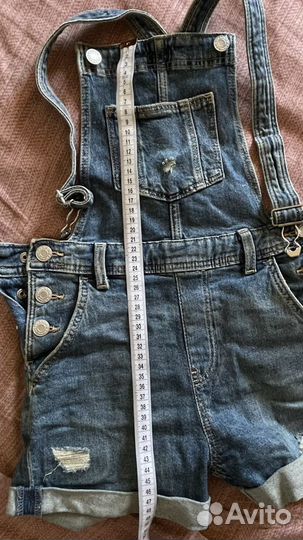 Шорты джинсовые hm для девочки р140 10лет