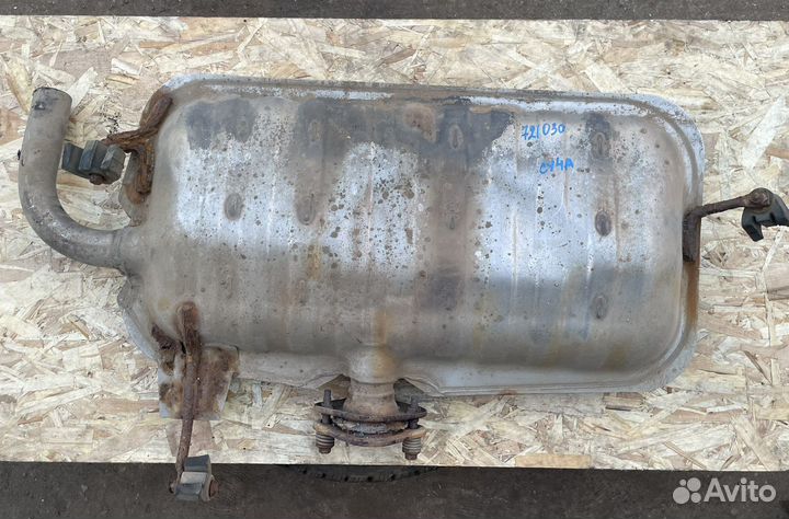 Задняя банка глушителя Mitsubishi Lancer X седан