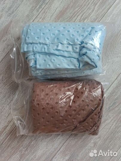 Ткань плюш минки