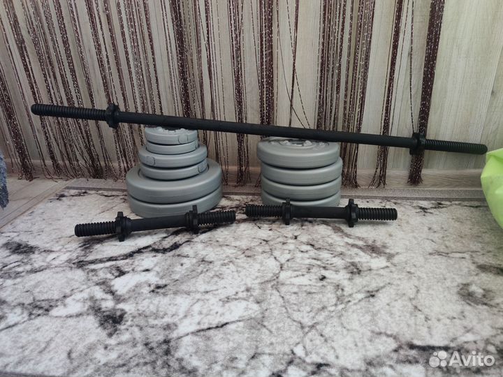 Штанга Гриф Блины набор