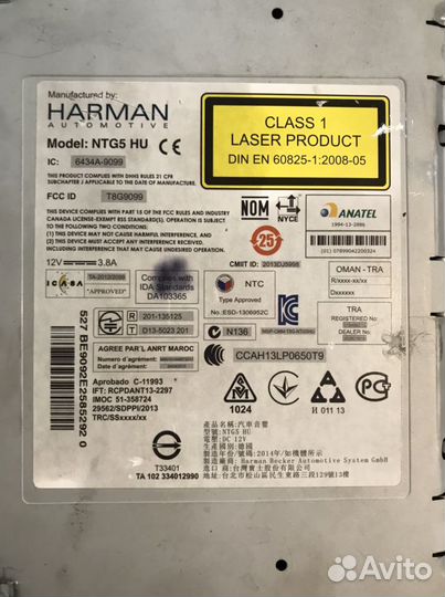 Мультимедийная система Comand NTG 5 Mercedes Benz