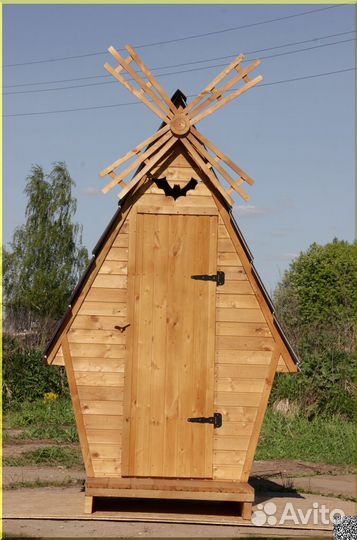 Уличный туалет с установкой SUN341