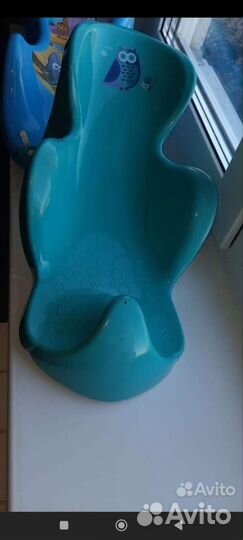 Ванночка для купания с горкой