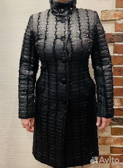 Итальянское пальто женское демисезонное 46