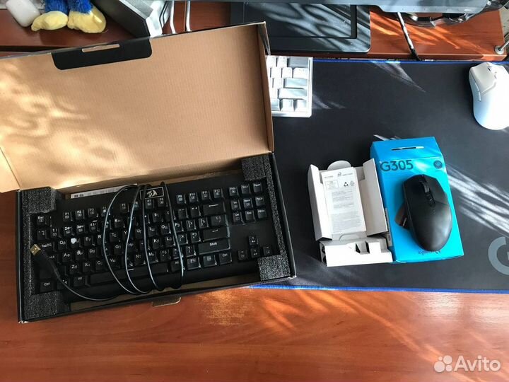 Механическая клавиатура и игровая мышка