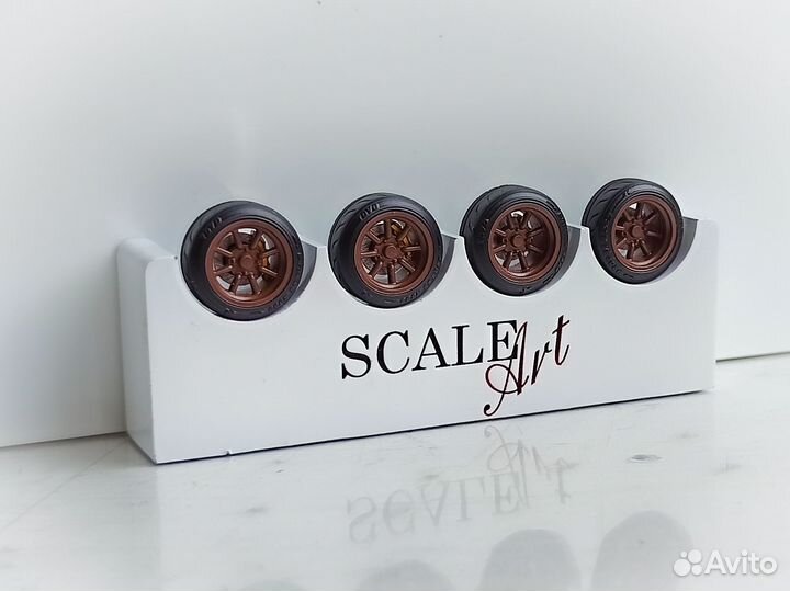 Колеса и диски для масштабных моделей 1:43