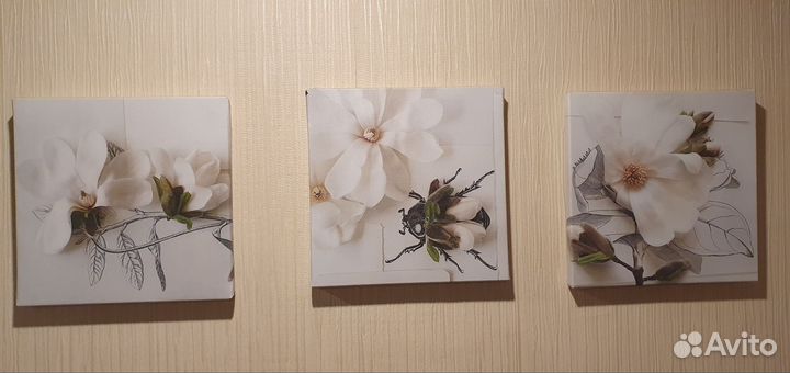 3 картины IKEA