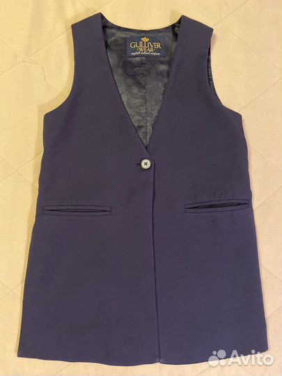 Жилет (школьная форма) для девочки