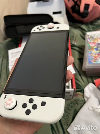 Nintendo switch oled + игры