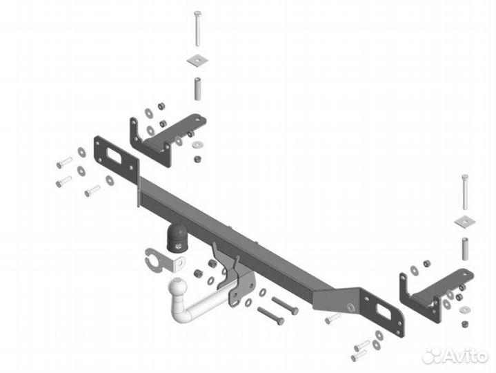 Фаркоп на LADA Vesta (Cross) 2023