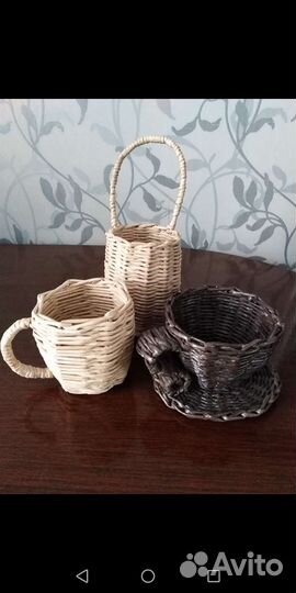 Плетеные корзины, подарки