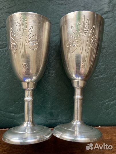 Рюмки серебро СССР