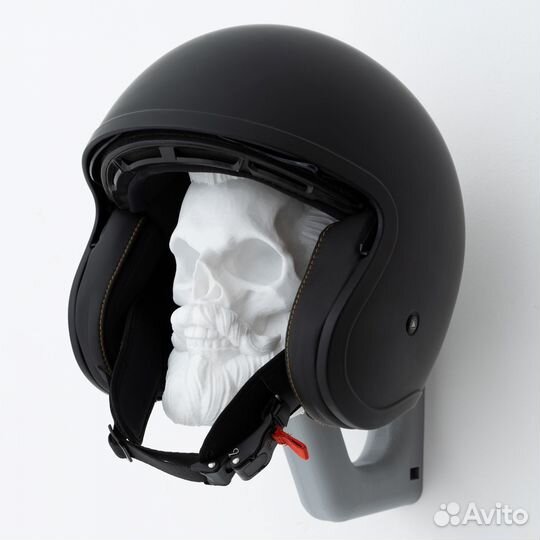 Вешалка-держатель для шлема, цвет белый