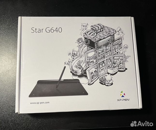 Графический планшет xp pen star g640