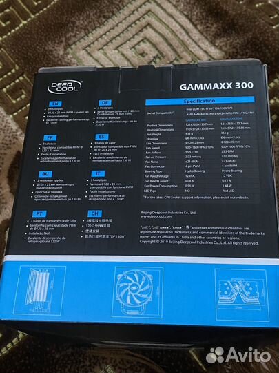 Комплект Мат. плата lga1200, 10400f проц, кулер